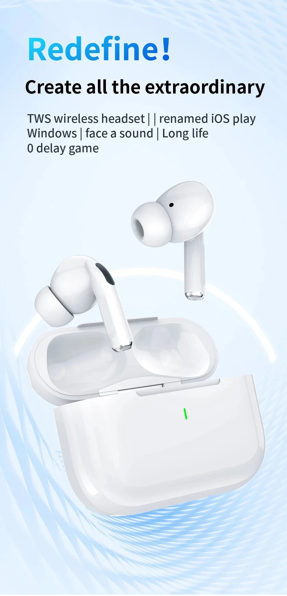 Air Pro True Bluetooth イヤホン